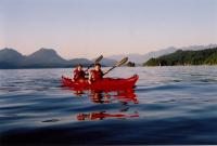 Kayaking in Gibsons Harbour -  courtesy of www.barryhaynes.com