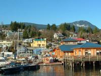 Town of Gibsons Harbour - for map, click this image