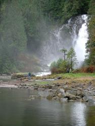 Chatterbox Falls, Princess Louisa Inlet photo courtesy of Sunshine Coast Tours